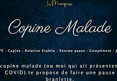 Sick Girlfriend French Audio Porn JOI GFE