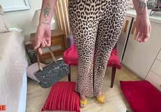 can you believe this naughty housewife cheating on her cuckold husband?