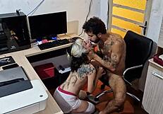 Acordei Com Tesao De Madrugada E Pedi Pro Meu Meio-Irmao Me Foder Gostoso