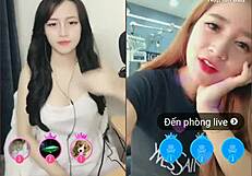 two cute girls in livestream uplive