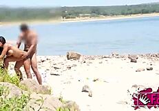 Cougar natalie quinn hunts public targets near the lake