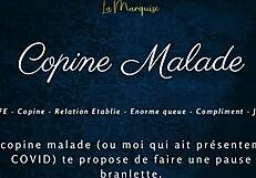 Sick Girlfriend French Audio Porn JOI GFE