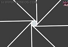 British teen goth Lacey in European style