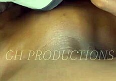 Real African Couple Enjoying Each Others Bodies Hot Foreplay