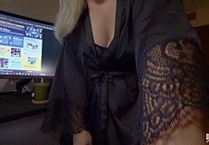 i'm the caring stepmother giving blowjob and creampie to help stepson relax season 1 episode 3