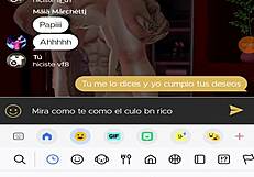 Black guy meets Colombian Nyla alone in apartment