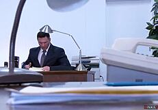 busty blonde secretary bdsm dp fucked 😈