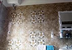 The british amateur gets her ass spanked red in the bathroom