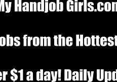 Bella Lubes Up For A Hot Pov Handjob