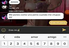 Black guy meets Colombian Nyla alone in apartment