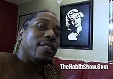 Thick Chocolate Booty Gets Fucked Hard by BBC King in Hood Striptease