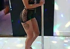 Morena Dancing Sensual In Lingerie And Striptease