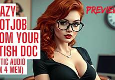 hot psychiatrist uncovers your foot fetish audio porn