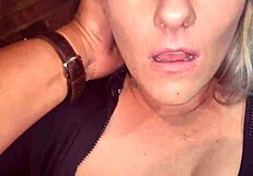 hot blonde stepsis squirt as soon as i cum in her pussy pov real