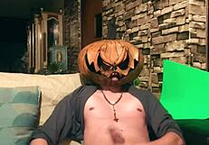 Happy halloween, big cock king asks for offerings from followers