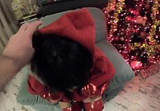 preview of milfycalla as santa pleasing a horny cheating wife milf slut