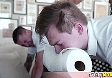 Spanking Lesson And Stepmom Swap With Beautiful Meaty Milfs