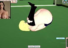 Blonde Russian NTR fucked in lingerie, cumming wildly part 2