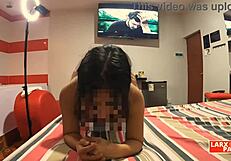 Room casting 8 perla se deja chupar la concha en doggystyle y lo disfruta demasiado, moaning and spanking