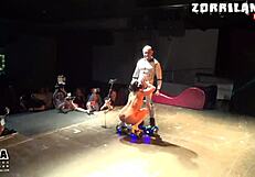 Star wars ass in acrobatic hardcore sex with big tits brunette