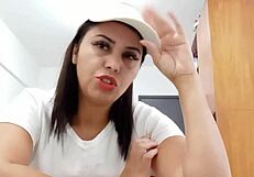 Vlog Sarah Rosa Atriz Nas Costas Masculinas, Horny Big Tits Brunette Milf In Reality Voyeur Sex
