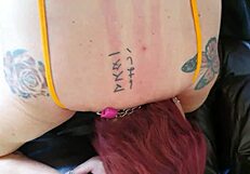 Kiwi milf slut gets hardcore insertion and anal fuck by master