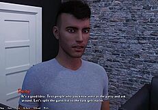 Being a Dik 144 - Problems with the Frat in Hentai Game