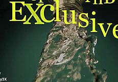 what's luna corazon doing with that big clit and dildo in solo quickfap?