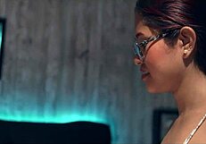 Colombian teen discovers stepbrother masturbating and gets fucked hard