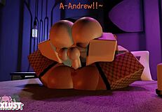 cute couple breeds romantically for triplets