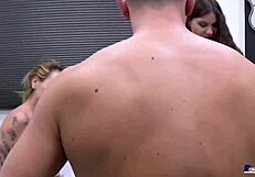 Spanish milf trio fucks Victor Bloom