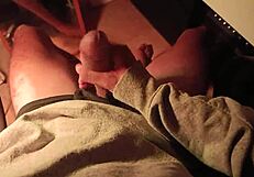 Hot Guy Jerking Off Big Cock With Loud Moaning And Teasing