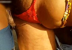 hardcore outdoor pounding with two friends