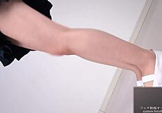 Intense Sole Fetish: Lotion On Woman's Sole Elicits Erotic Sounds