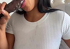 I enjoy satisfying desires with huge meat dildo nysdel