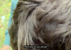 Random Guy Licks My Pussy Outdoors in Social Experiment