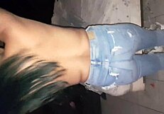 My sister-in-law comes to my room after the party to fuck in this homemade video