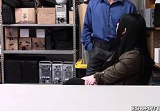 Hot Thief Pays Off Using Her Pussy And Gets Railed