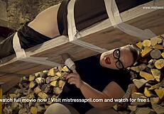 dominatrix mistress april with two mistresses and a sissy whore