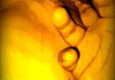 Neighbor fingers my pussy while husband works long hours