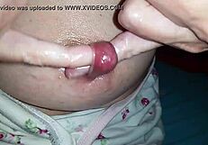 Kinky Milf Stretches Nipple Piercing With Two Fingers!