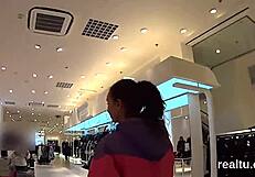 Exceptional Czech Chick Tempted In Shopping Centre, Shagged In POV