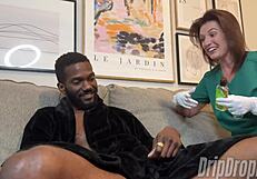 Nipple licking handjob with matt bishop