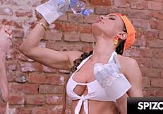 fit beauty kitana lure working out with friends