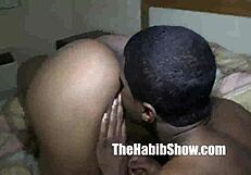 In the ghetto hood, amateurs engage in passionate group banging, capturing raw reality.