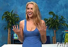 i give a soothing hand massage to ease your stress