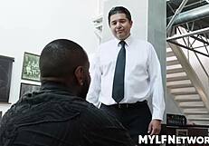 What Surprise Awaits Kenzie On Her Birthday? Husband Sends Stud With Massive BBC To Please Her Blindfolded