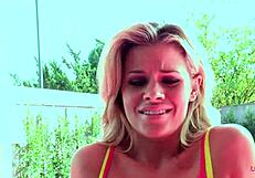 Small Titties And A Wet Oyster On A Perfect Blonde Licked And Fingered By Her Emo Girlfriend