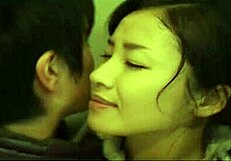 chinese couple engages in cowgirl riding