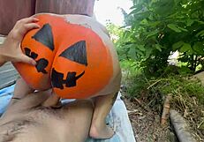 Trick Or Treat! This Latina Whore Does Oral Sex And Everything Outdoors!